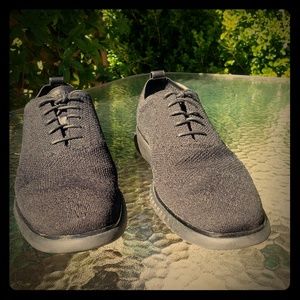 Cole Haan 2.ZeroGrand Black Wingtip Oxford